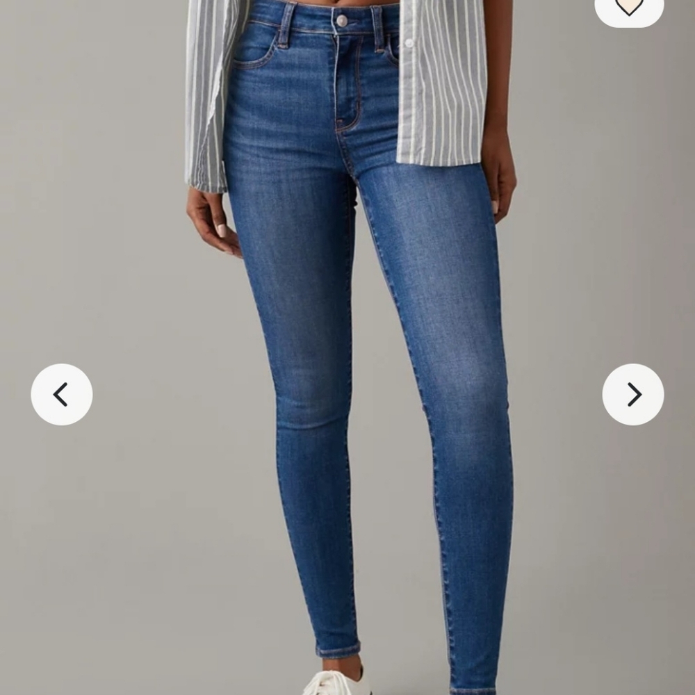 American Eagle Outfitters Blue Dream Skinny Jeans